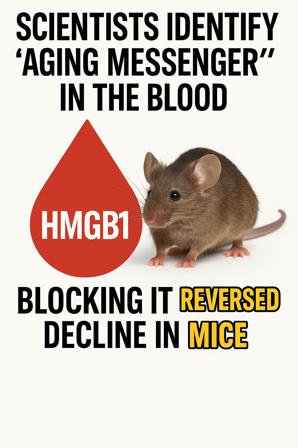 Scientists Identify ‘Aging Signal’ in Blood—Blocking It Reversed Decline in Mice