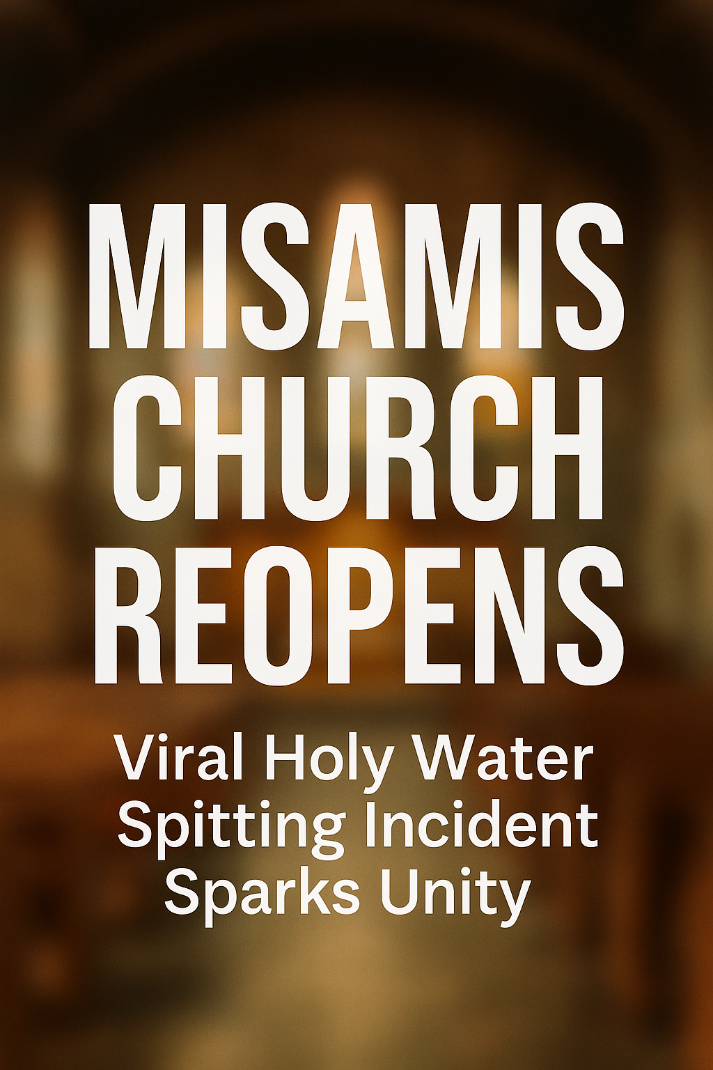 Misamis Church Reopens After Viral Holy Water Incident: A Community United in Healing