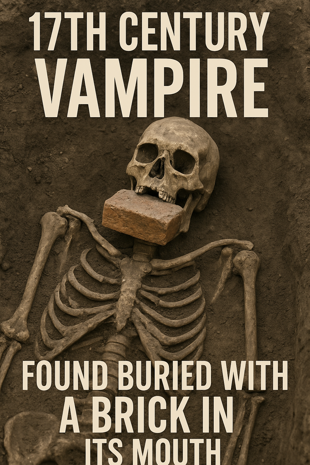17th Century Vampire Discovery: Stunningly Creepy Burial Uncovered